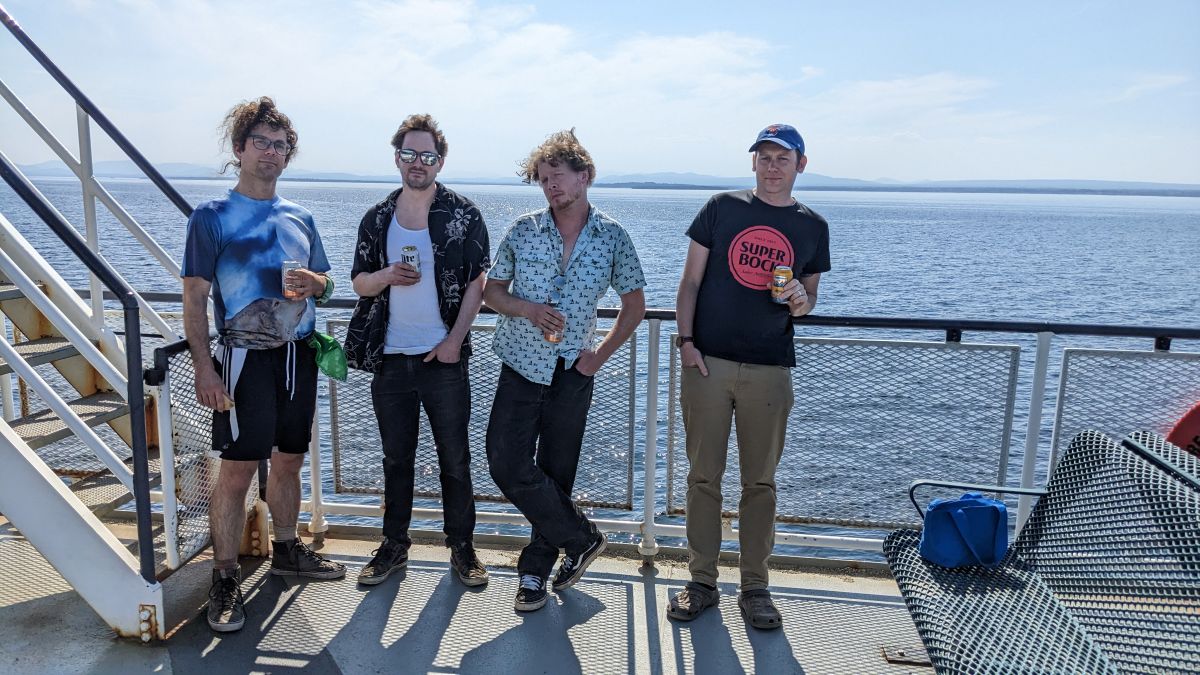 Dirty on a boat